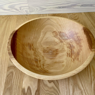 BOWL OF NATURAL WOOD (W 007)